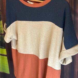 Color Block Top by Entro